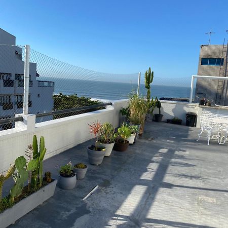 Cobertura Com Area Externa Com Vista Para O Mar Na Melhor Praia Do Guaruja Tombo Ngoại thất bức ảnh
