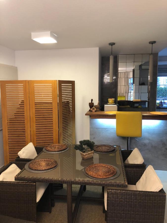 Cobertura Com Area Externa Com Vista Para O Mar Na Melhor Praia Do Guaruja Tombo Ngoại thất bức ảnh