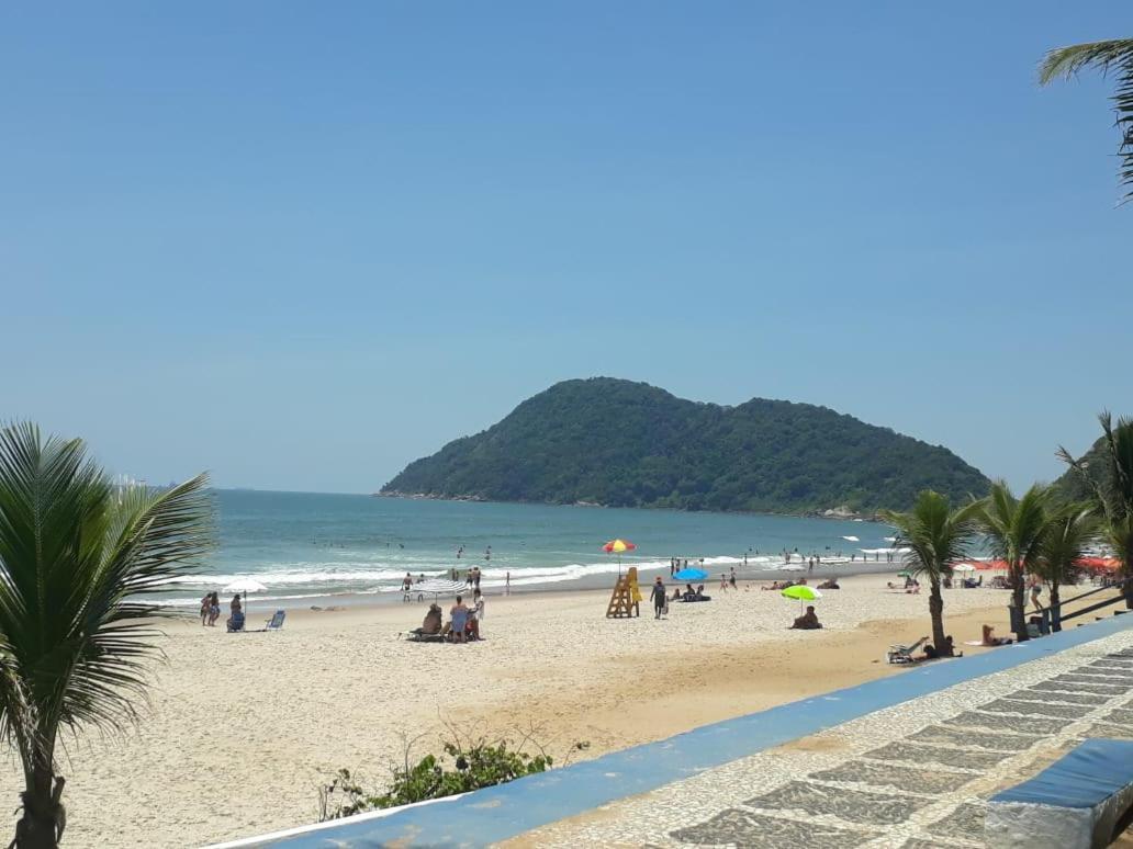 Cobertura Com Area Externa Com Vista Para O Mar Na Melhor Praia Do Guaruja Tombo Ngoại thất bức ảnh